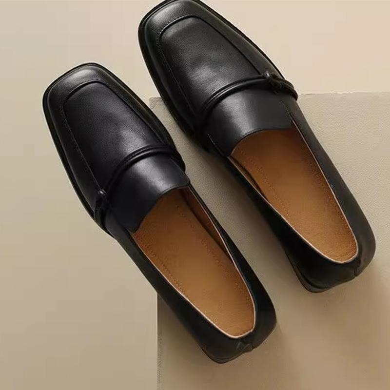 

Loafers Shoes Women Casual Sport Shoes New Dress Low Heels Woman Sneakers 2025 Autumn Brand Office Zapatillas De Mujer 40 чёрный