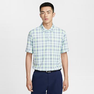 Nike Par Men s Dri-FIT Tartan Golf Polo S