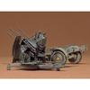 Tamiya 1/35 Military Miniature Series No. 91 German Army 20mm Quadruple Anti-Aircraft Gun Type 38 Plastic Model 35091