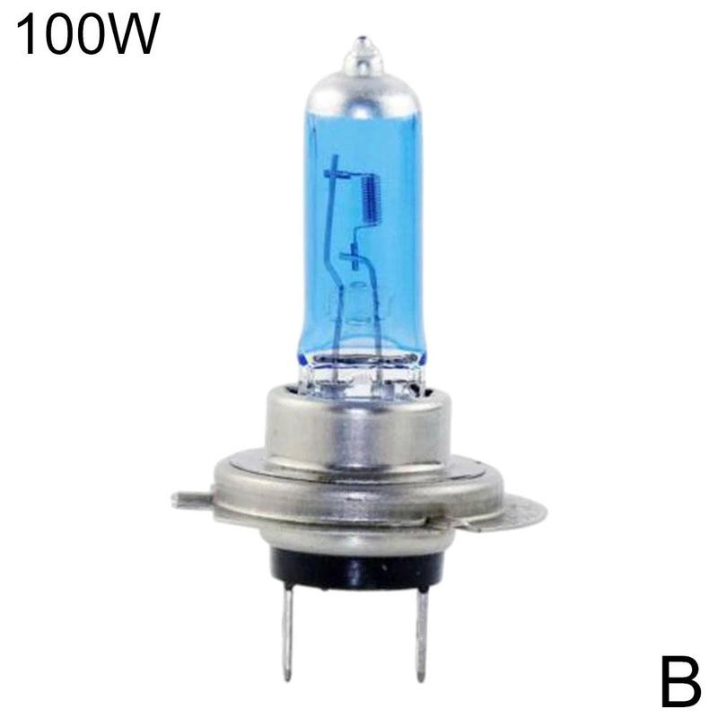 H7 100w Xenon Headlight Bulbs Super White 8500k Lamp Hid Light 12V Effect Lights M0Y4