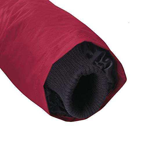 DELTAPLUS ALASKA2 Bunda do chladného počasí Velikost M Odolná vůči chladnému počasí do stupňů Vyrobeno z 3M materiálu Kapuce odnímatelná -20 [Thinsulate] Červená/Černá