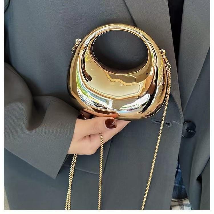 Damen Neue Acryl Mini Kette Crossbody Abendhandtasche