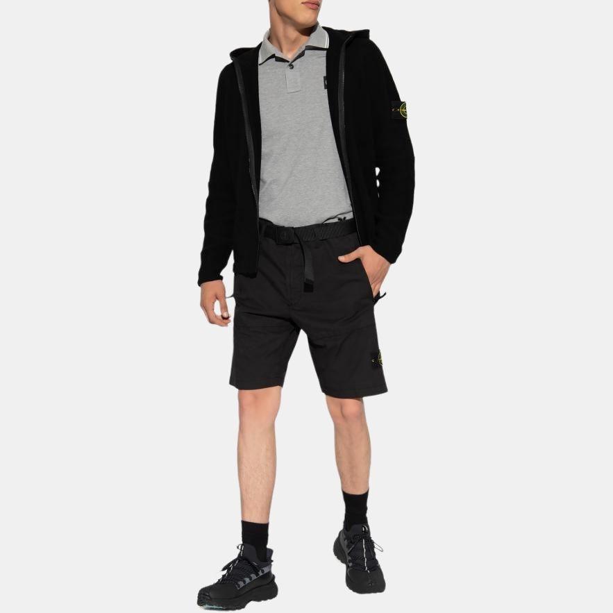 STONE ISLAND Zip Hoodie 'Black' Men's 7915509A3-V0029
