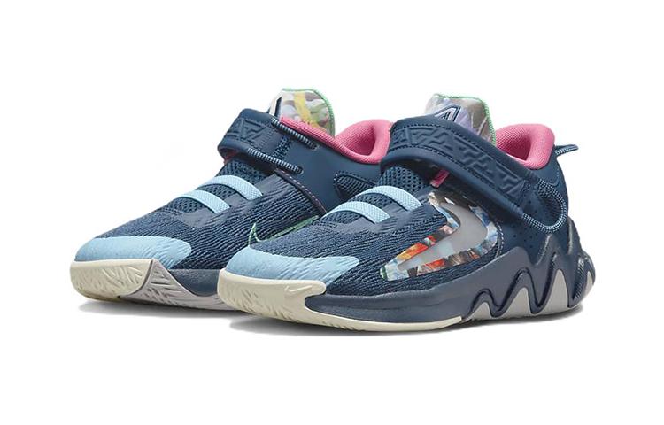Nike Giannis Immortality 2 Slip Resistant Cushioning Abrasion Resistant Low top Children's Basketball Shoes FD0214-400