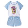 2026 Kids' Summer Clothing Set: Boys' & Girls' T-Shirt & Shorts, Casual Sports 2-Piece Outfit