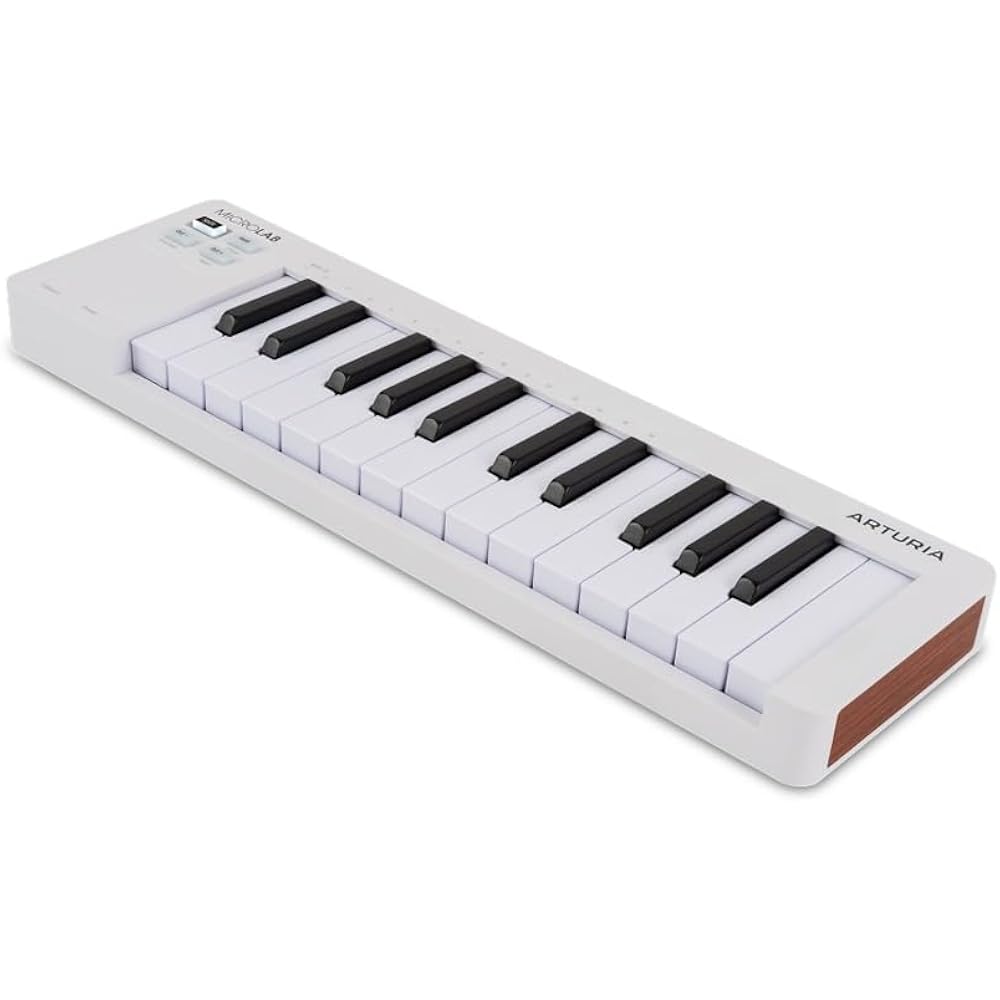 Arturia Arturia Arturia Keyboard Controller MicroLab MK3 25 Keyboard/Velocity Compatible High Def...