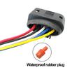 2pc For VW Sharan Golf Bora Polo Passat B5 B6 Touran Jetta Caddy Fox T5 MAF Mass Air flow Meter Sensor Connector Plug 1J0973775A