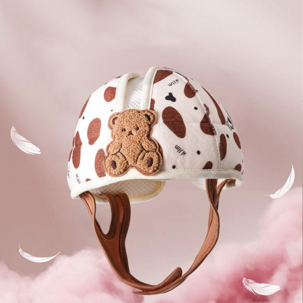 Adjustable Baby Safety Helmet Anti-fall Pad Infant Crash Cap Cute Cushion Bumper Bonnet  Children
