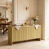 Practical lowboard cabinet with space,sideboard,Versatile chest of drawers in contemporary design,storage cabinet(only with storage cabinet)