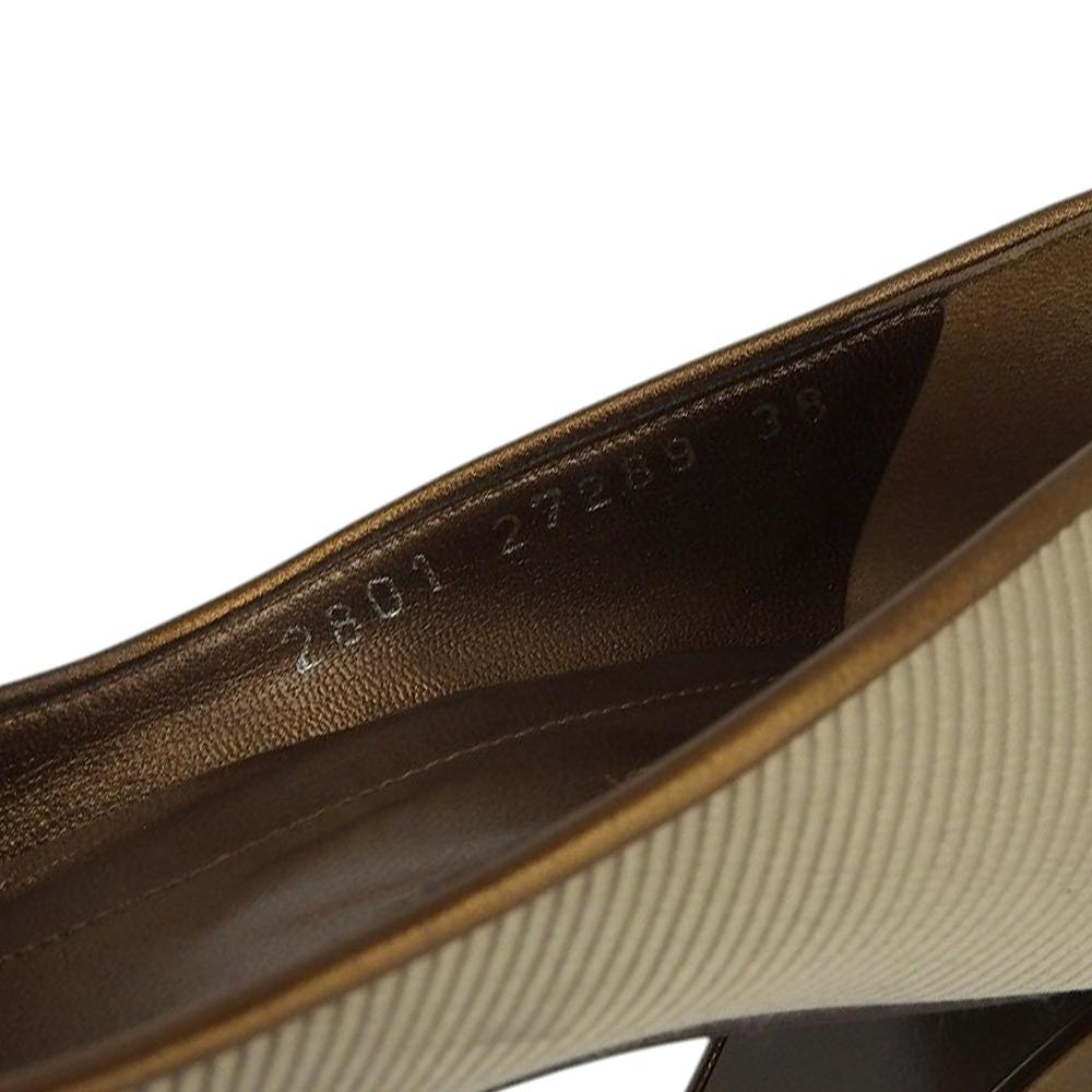 Sergio Rossi High heels pumps for women, beige, size 38 shoes 38 beigeUsed