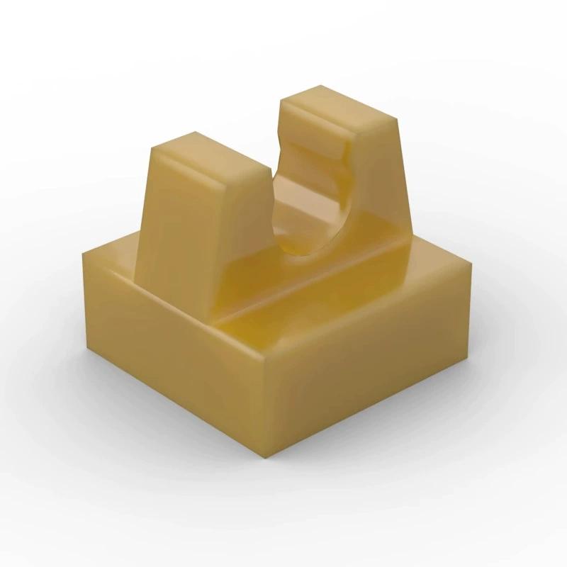 10pcs 15712 2555 1x1 Top with Clamp Block Moc Color Accessories Compatible with Brick DIY Children's Toy Assembly Gift Box