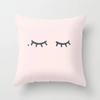 Pink Pattern Pillowcase Office Living Room Home Pillowcase Car Ornaments
