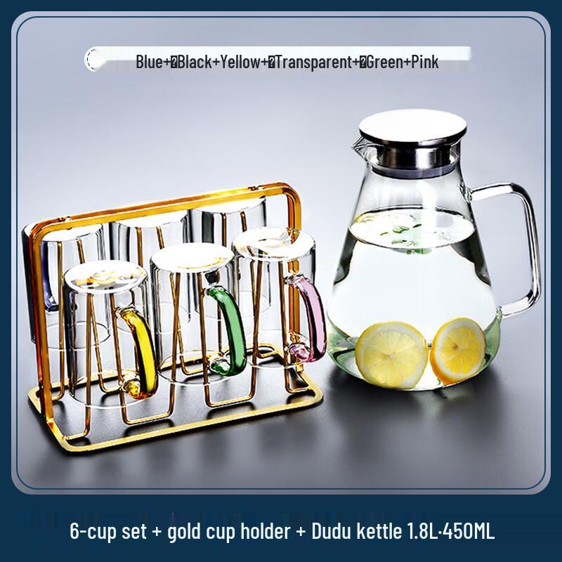 Handton Borosilicate Glass Drinkware Set