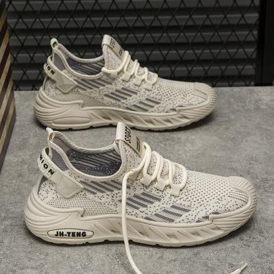 Oversized Men's Shoes Fashionable Trendy Breathable and Comfortable Simple Versatile Sports Shoes for Students
