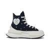Converse Run Star Legacy CX Comfortable Cushioning High-Top Canvas Shoes Unisex Sneakers Black A10302C