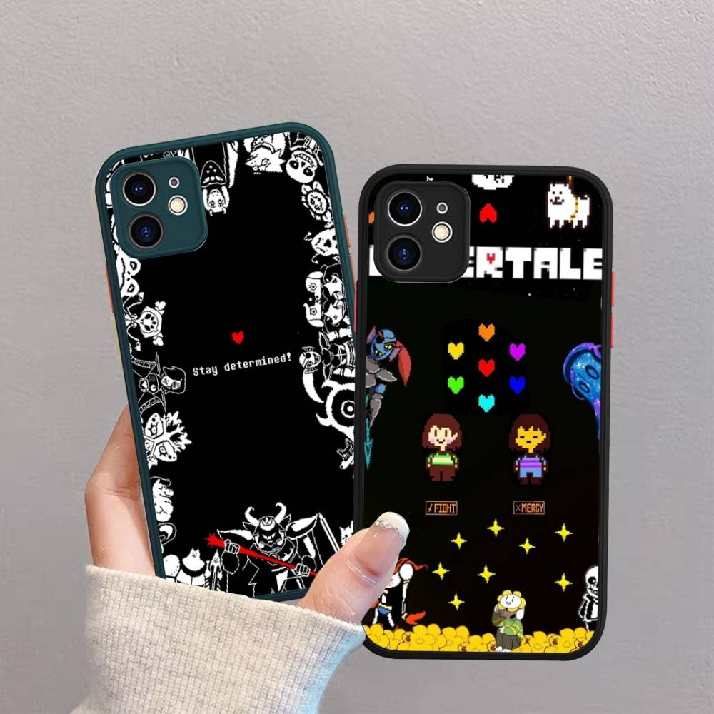 U-Undertale Phone Case For IPhone 16e 16 15 14 13 12 11 Pro Max X XS MAX Plus Spuerstar Matte Cover