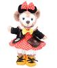 [Teddy Bear Mail Order Alice] ShellieMay Dress-Up Costume, Minnie Mouse Outing Costume (No Body), Size Small (ShellieMay)