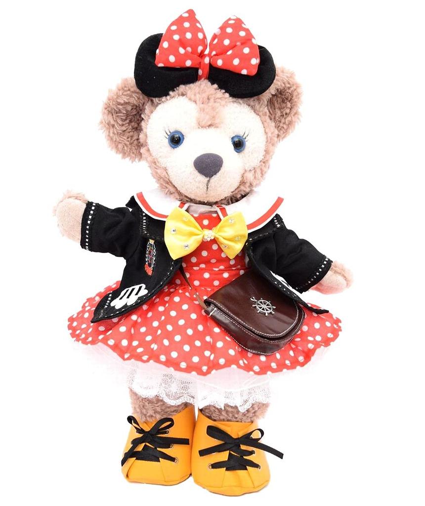 [Teddy Bear Mail Order Alice] ShellieMay Dress-Up Costume, Minnie Mouse Outing Costume (No Body), Size Small (ShellieMay)