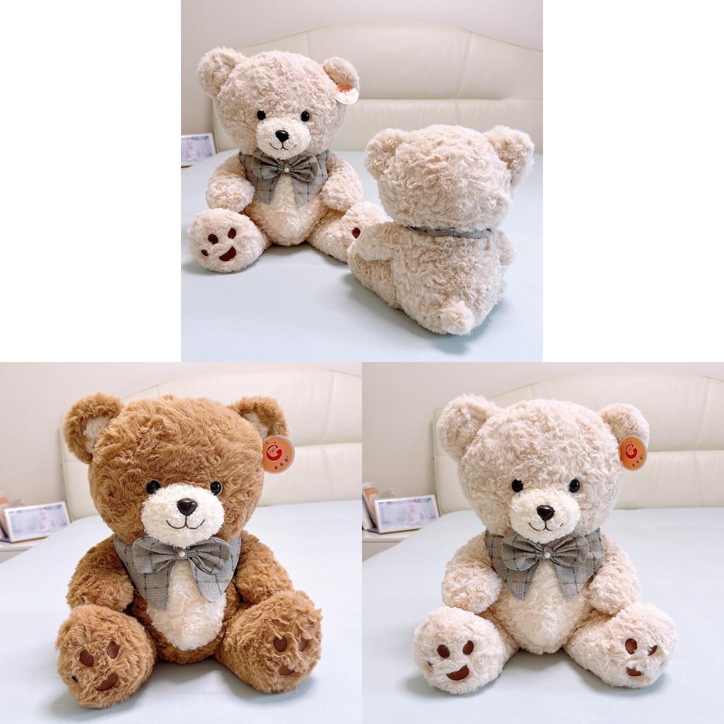 Teddy Bear Plush Toy With Pp Cotton Filling For Kids Bedroom Decor