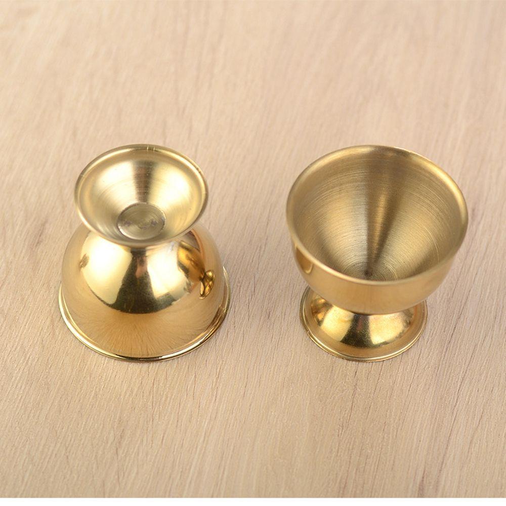 Cooking Tool Kitchen Gadgets Boiled Egg Stainless Steel Egg Cups Egg Holders Egg Stand Egg Tray