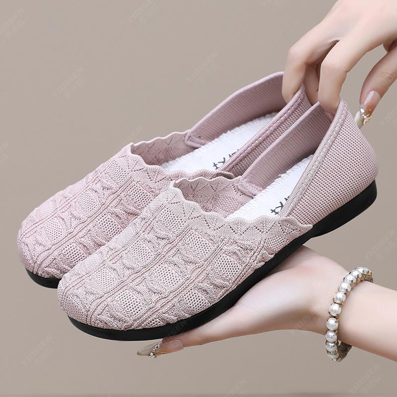 Fashion Women's Shoes Summer 2026 Korean-style Women's Breathable Mesh Shoes with Soft Soles and Soft Uppers, Suitable for Mothers.