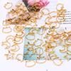 90 Pieces/Set for Creative Hollow Frame Charms Mini Alloy Open Back Bezel Pendan