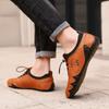 38-46 Loafer for Men  Flat Wedding Shoes Breathable Casual Lazy Shoes Soft Men Dress Shoes