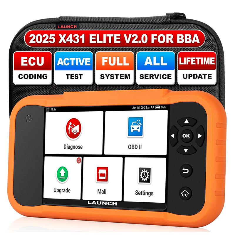 LAUNCH X431 CRE 2.0 for BBA Lifetime Free Bidirectional OBD2 Scan Tool Full System Auto ECU Coding Machine