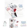 Elegant Fashion Women Mini Chain Bag With Laser Clear Design Shoulder Handbag