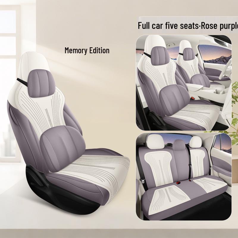 MG4 Perforated Suede Car Seat Cover - Breathable, All-Season Cushion for 26 Models