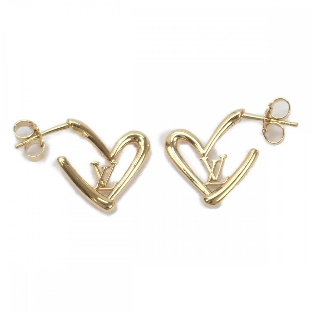 LOUIS VUITTON  M00464 Pierce gold Gold Plated Women