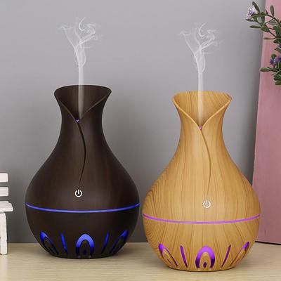Elektrický zvlhčovač vzduchu Ultrazvukový zvlhčovač dreva Difuzér Difuzér esenciálnych aromatických olejov Aromaterapeutický difuzér Mini hmlovina
