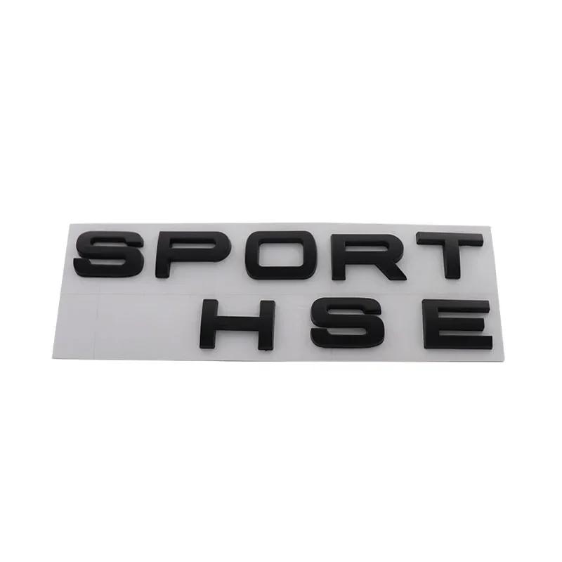 3D for V8 HSE SPORT EDITION Premium SPORT Car Fender Trunk Tail Rear Bonnet Nameplate Decal Emblem Badge Sticker