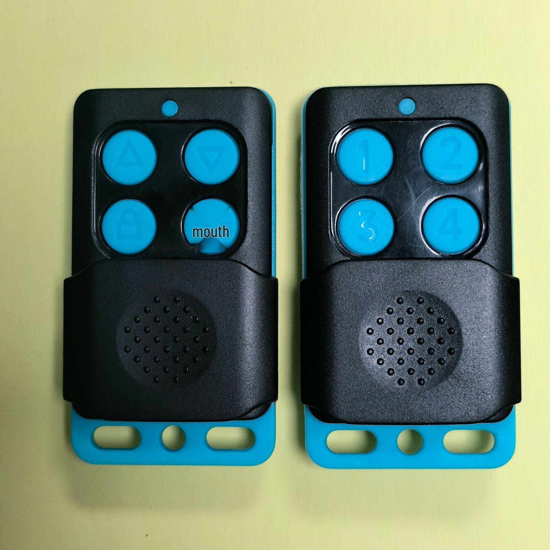 Four-Button White Waterproof 433M Universal Remote Control for Access Gate (315 Copy)