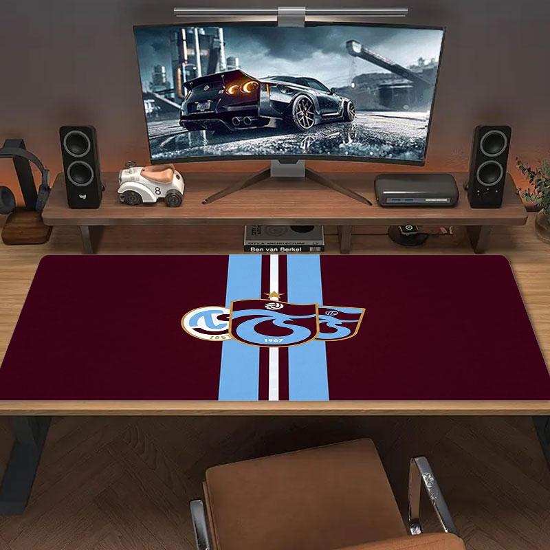 Trabzonspor Large Size Mouse Pad Large Gaming Table Cushion Non-slip Laptop Tablet Big Mousepad XXL Mat Mini PC Playmat With Lock edge