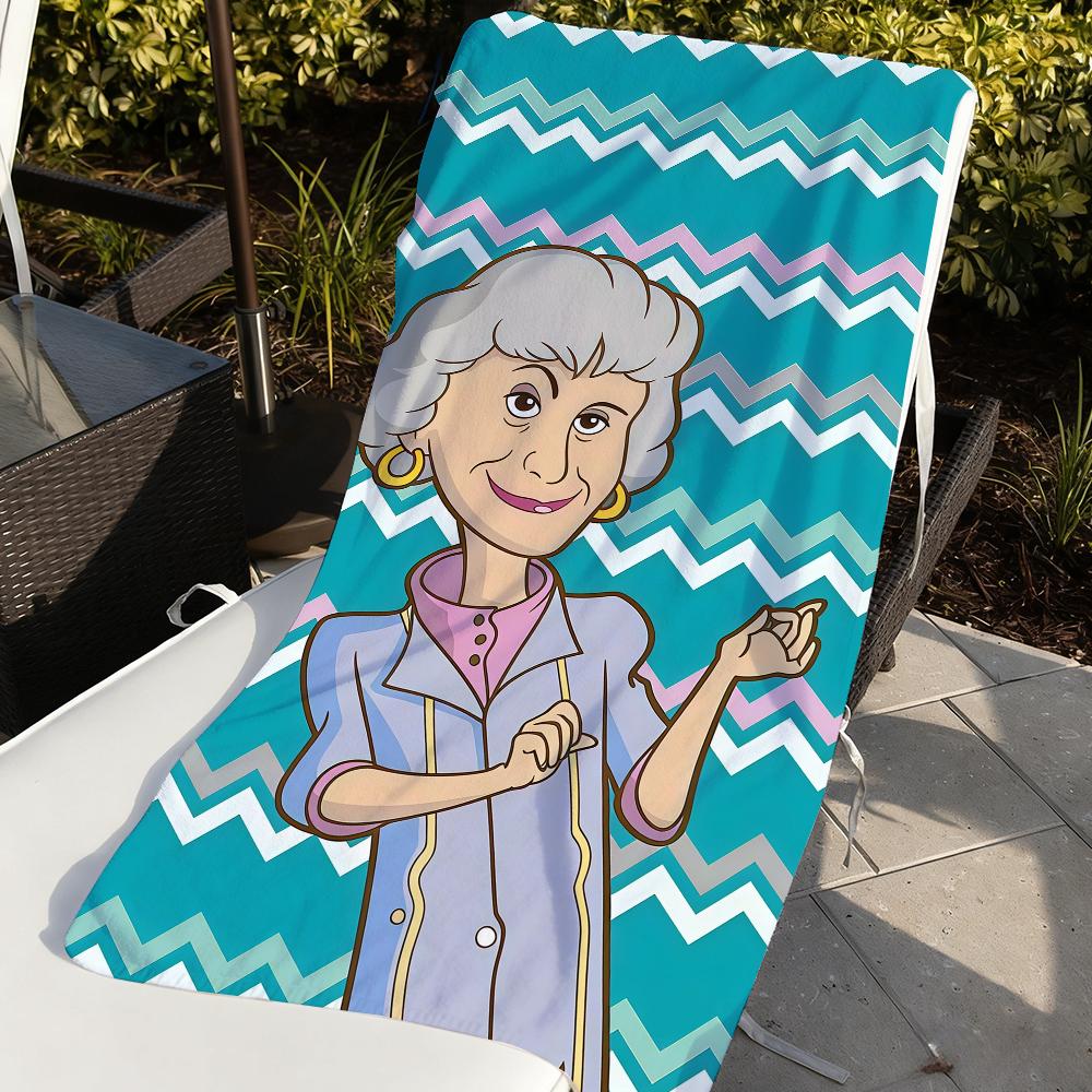 TV-Serie Die Golden Girls Cartoon Handtuch Schnelltrocknende Strandtücher Sind Geeignet Für Schwimmbäder Camping Yoga Und Das Fitnessstudio