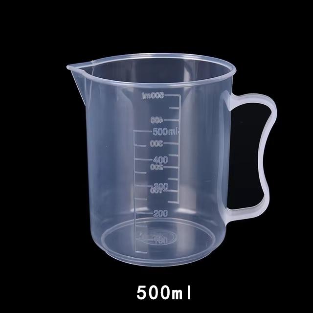 20ml / 30ml /50ml /250ml /500ml/1000ml Clear Plastic Graduated Measuring Cup for Baking Beaker Liquid Measure JugCup Container