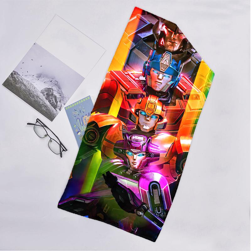Transformers Fashion Beach Towel: Ideal for Summer Adventures Soft, absorbent and quick drying suitable for swimming and bathing
