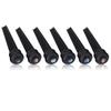 6Pcs Ebony Bridge Pins With Abalone Shell for Acoustic Folk Guitar Guitars Accessories