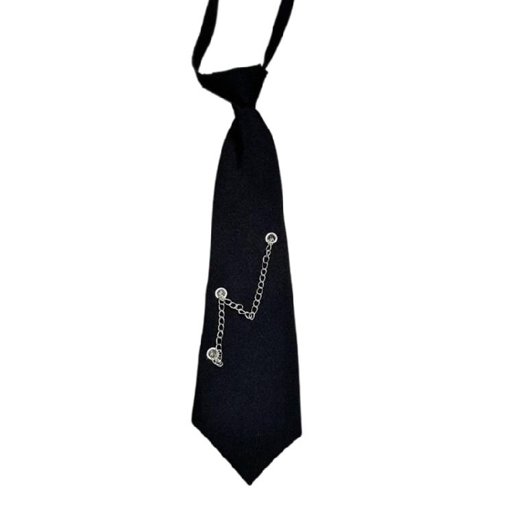 

Elegant Girls Heart Necktie With Charm Decorated Children s Necktie Suitable For Performances Festivities