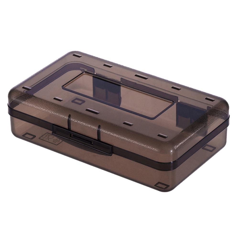 

Large Capacity Pen Box Transparent Marke Pen Organizer Durable Stationery Storage Box Students