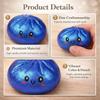 Baozi Dumplings Soft Squeezing Ball Sensory Restlessness Toy With Steamer To Relieve Stress Home Desktop Decor Gift