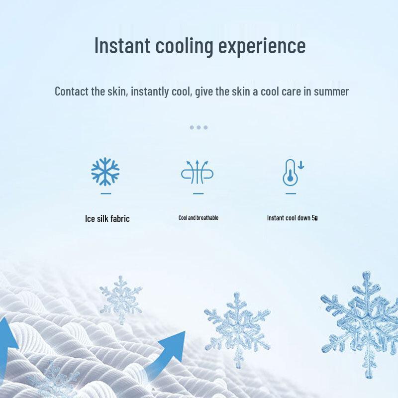 ROMON Men's Ice Silk Quick-Dry Short-Sleeve T-Shirt