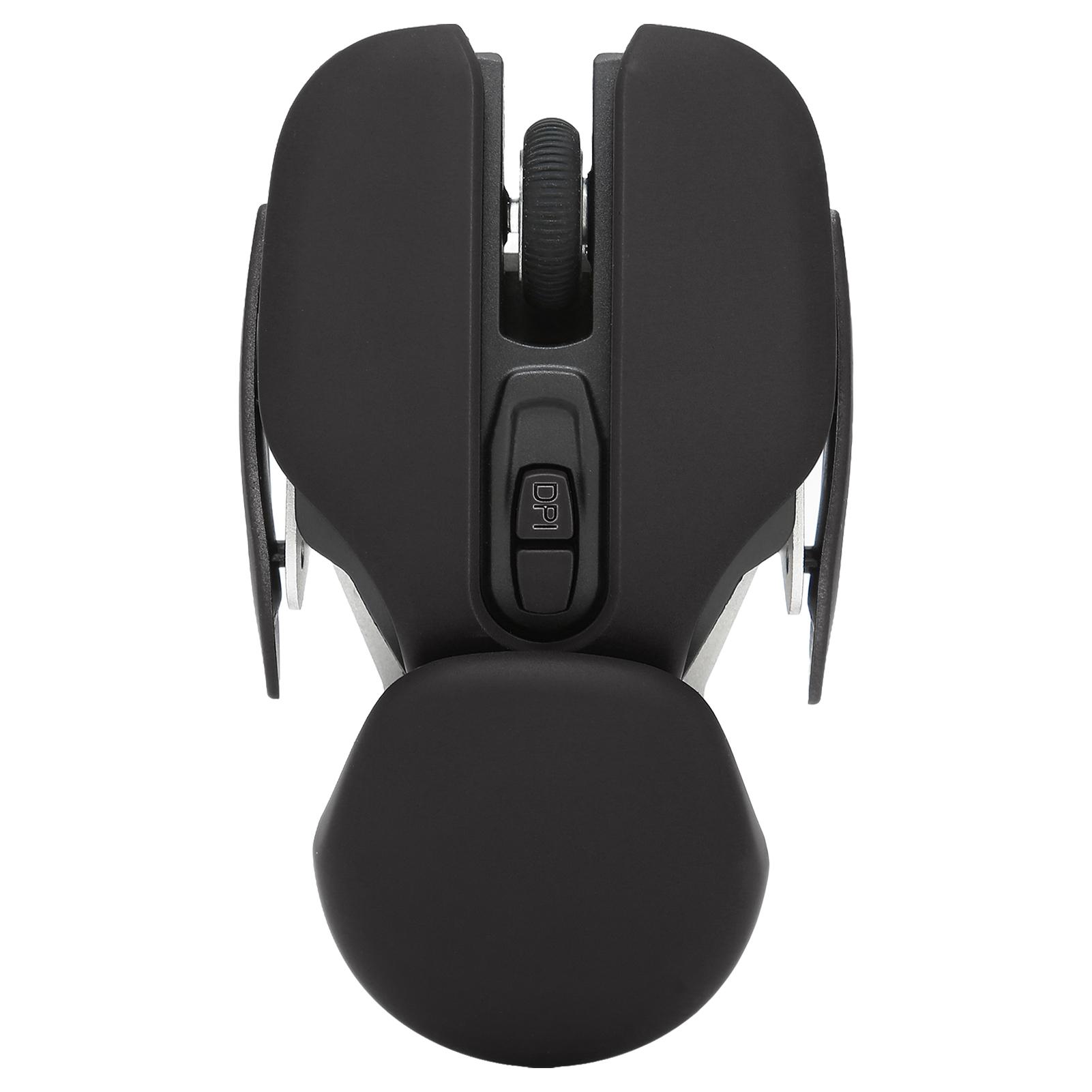 

Эргономичная беспроводная мышь Встроенная батарея Регулируемый DPI Процесс гальванопокрытия Интегрированная конструкция чёрный