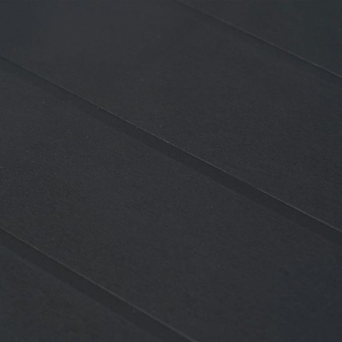 VidaXL Garden Table Anthracite 150x90x72 Cm Plastic Rattan Look