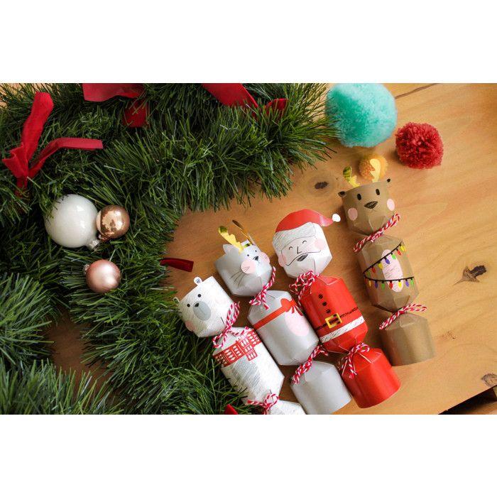 Krakers świąteczny do złożenia 4 sztuki