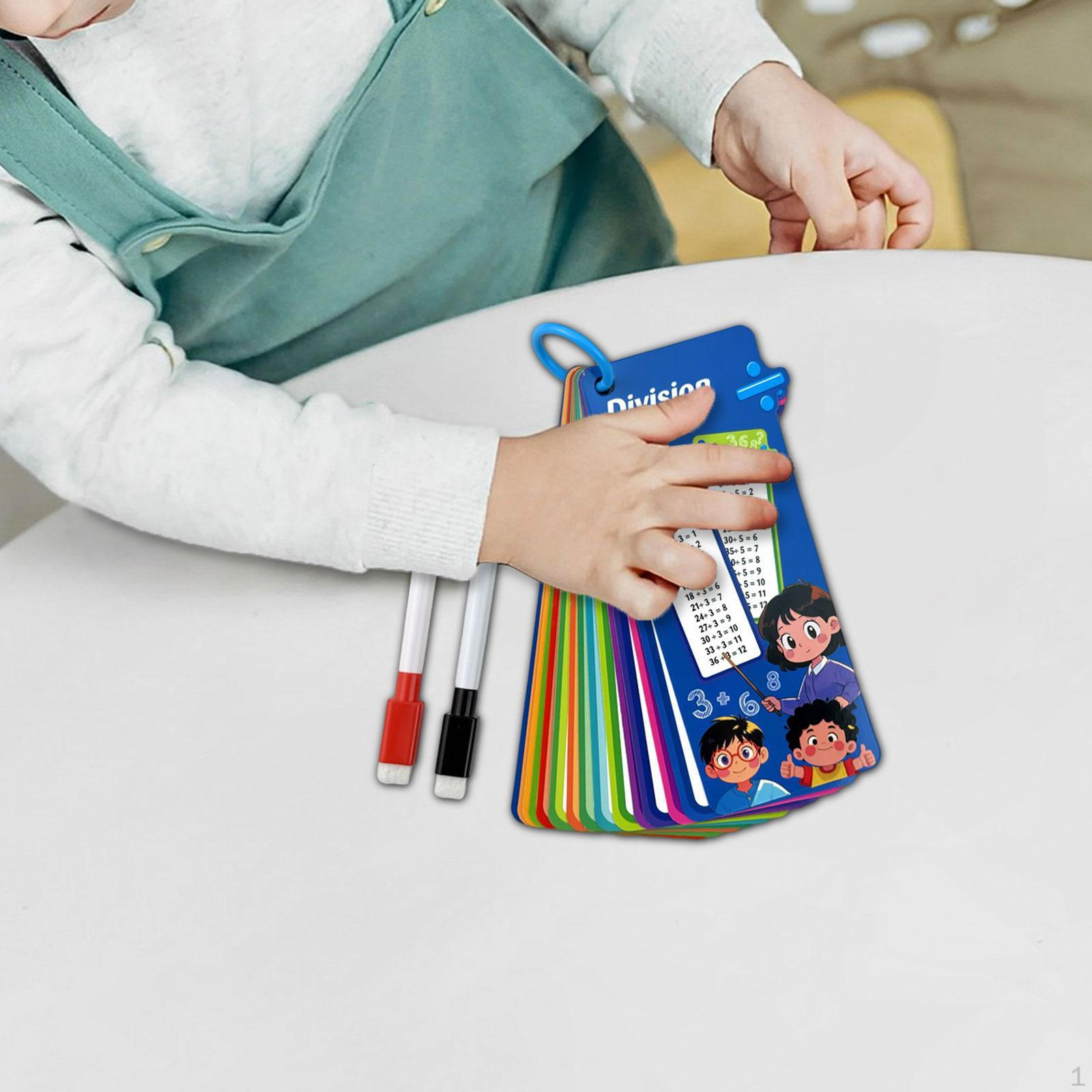 

Карточка по математике для детей начальной школы 3,1x7 дюймов Образовательные пособия Division