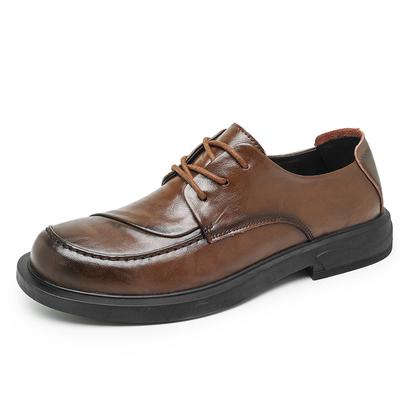 New Men's Business Shoes Genuine Leather Formal Skin Shoes Casual Men Sneakers Social Elegant Trend Flat Zapatos