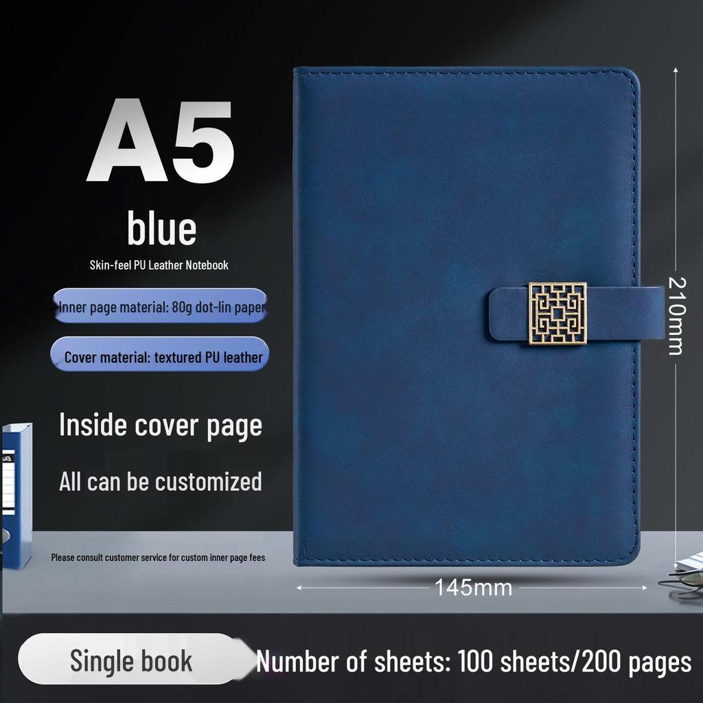 Personalized Magnetic Closure B5 & A5 Notebooks with Logo Printing