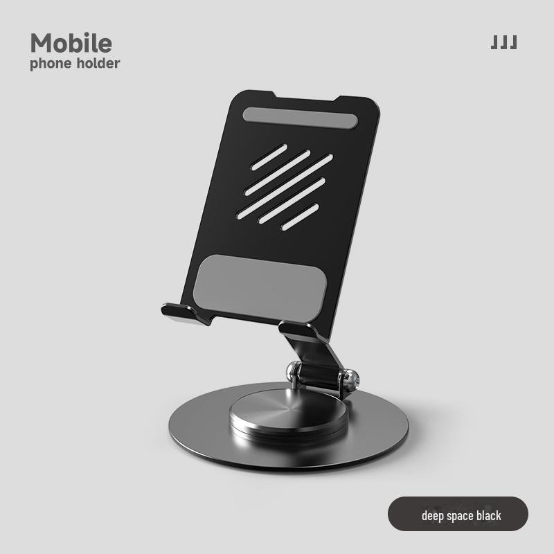 Suporte dobrável de liga de alumínio para telefone e tablet